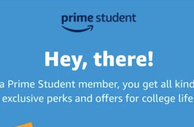 Calling All College Students! Sign Up for a 6 Month Trial of Prime Student!