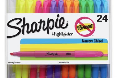 SHARPIE Pocket Style Highlighters, 24ct Just $10 (Reg. $33)!!