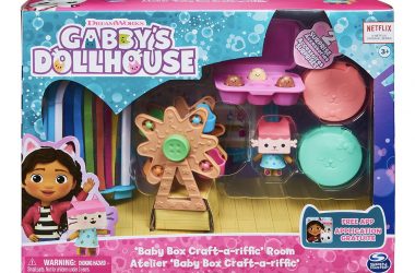 Gabby’s Dollhouse, Baby Box Cat Craft-A-Riffic Room Just $5 (Reg. $16)!