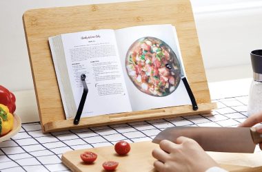 Bamboo Cookbook Stand Just $14.39! Great Gift Idea!