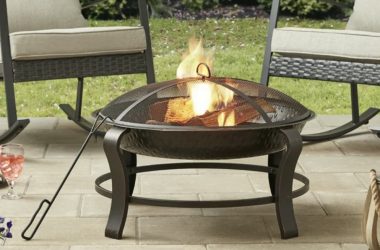 Mainstays 28″ Fire Pit Just $35 (Reg. $50)! Perfect for Fall Nights!
