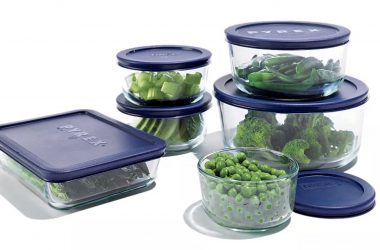 Pyrex Storage Plus 12-pc. Glass Food Storage Set Just $19.99 (Reg. $40)!