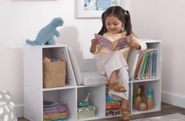 KidKraft Wooden Bookcase with Reading Nook Only $57 (Reg. $125)!
