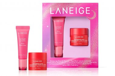 Laneige Holiday Lip Duo Set for $18.51!