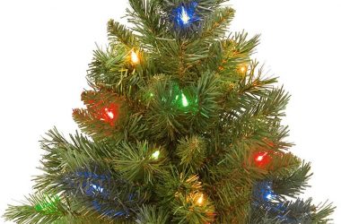 2-Ft Pre-Lit Christmas Tree for $23.78 (Reg. $39.99)!