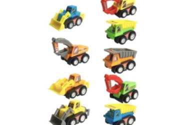 9 Construction Vehicles Fun Pull Back Cars Only $7.64 (Reg. $16)!
