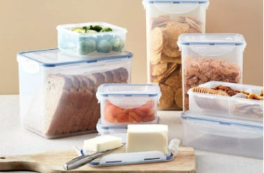 Easy Essentials Rectangular 10-Pc. Food Storage Set Only $11.99 (Reg. $25)!