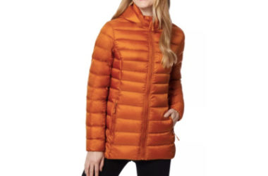 32 Degrees Packable Down Hooded Puffer Coat Only $25 (Reg. $100)!
