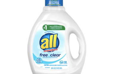all Liquid Laundry Detergent, 58 Loads, As Low As $5.51 Shipped!