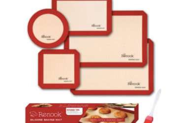 RENOOK Silicone Baking Mats Set Only $12.44 (Reg. $25)!