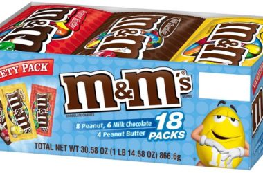 18-Ct of Variety M&Ms for just $8.66!