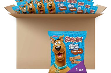 40-Pack of Scooby-Doo Graham Cracker Snacks for $9.99!