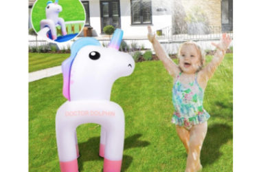 Inflatable Unicorn Sprinkler Only $8.89 (Reg. $17)!