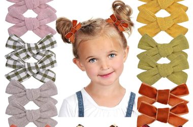 24 Hair Bows with Clips for just $7.99!!