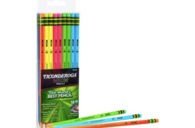 Ticonderoga Neon Pencils Just $4.49!
