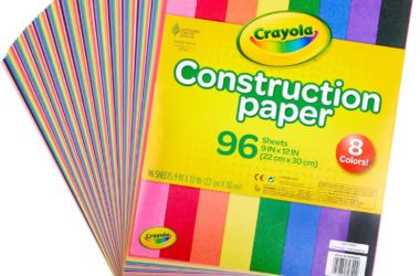 Crayola 96-Ct Construction Paper for $2.46!!