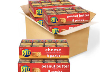 32 Packs of Ritz Creamy Cheese and Peanut Butter Crackers As Low As $12.15 Shipped!