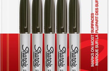 Five Black Sharpies for just $3.99!