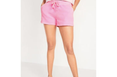 Women’s Fleece Shorts Only $10!