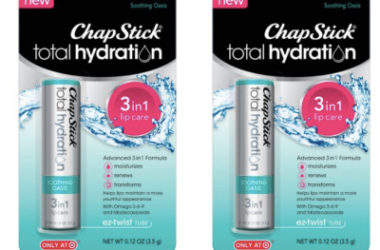 Chapstick Total Hydration Lip Balm Only $.49 After Gift Card Deal!