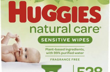 528-Ct Huggies Natural Care Sensitive Wipes for $9.74!