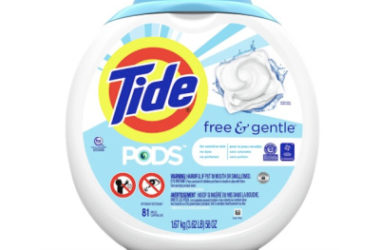 Tide PODS Free & Gentle Detergent As Low As $14.44 Shipped!