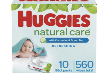 Huggies Natural Care Baby Wipes As Low As $10.68 Shipped!