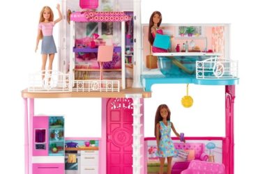 Barbie Dollhouse with Three Dolls for $59.00 (Reg. $139.00)!