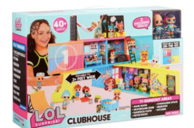 L.O.L. Surprise! Clubhouse Playset with 40+ Surprises and 2 Exclusives Dolls Just $24.99 (Reg. $50)!