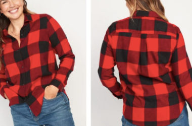 Plaid Flannel Shirts Only $10 (Reg. $30)! Today Only!