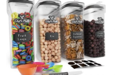 Cereal Containers Storage Set Only $19.52 (Reg. $25)!