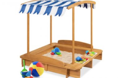 Kids Wooden Cabana Sandbox Only $134.99 (Reg. $250)!