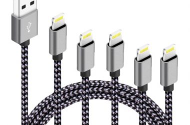 5 Pack iPhone Charger Cables Only $7.99 (Reg. $16)!