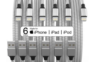 6 Pack iPhone Chargers Only $6.60 (Reg. $22)!