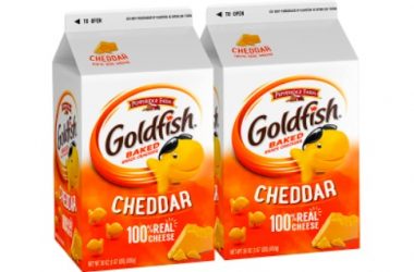 Two 30oz Containers of Goldfish Cheddar Crackers As Low As $9.67!
