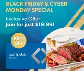 Last Chance! Get a 1-Year Sam’s Club Membership For Just $19.99!