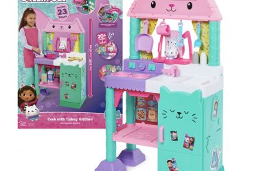 Gabby’s Dollhouse, Cakey Kitchen Set for $75 (Reg. $120)!
