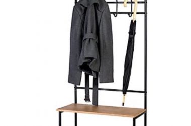 Selling Fast! Honey Can Do Entryway Coat & Shoe Rack Combo Only $49.99 (Reg. $120)!