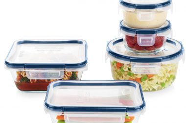 Pyrex Freshlock 10-Piece Airtight Glass Food Storage Container Set Just $22.99 (Reg. $40)!