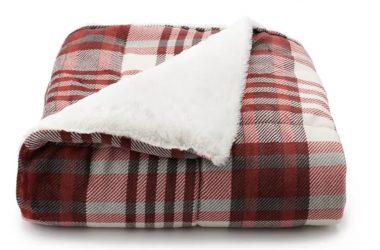 Cuddl Duds® Cozy Soft Plush to Faux Fur Throw Just $16.99 (Reg. $50)!