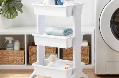3 Tier Utility Cart Just $15! Great for Bathrooms or Closets!
