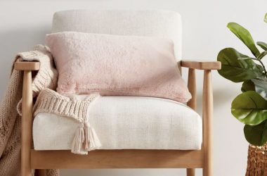 Faux Fur Throw Pillows Only $15! Cute for Spring!