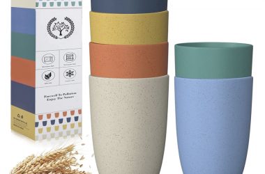 6 Wheat Straw Reusable Cups Only $8.49 (Reg. $17)!
