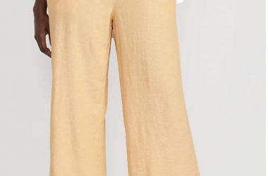 Women’s Linen Blend Pants for $12 Today Only!