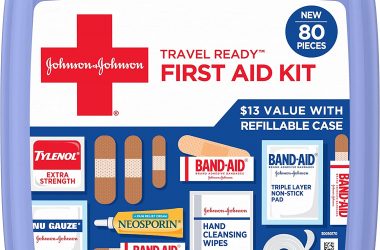 Johnson & Johnson 80-Piece First Aid Kit for $7.86!!
