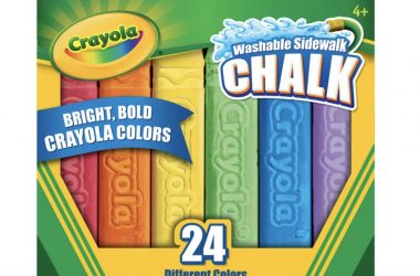 24ct Crayola Sidewalk Chalk Just $1.98!