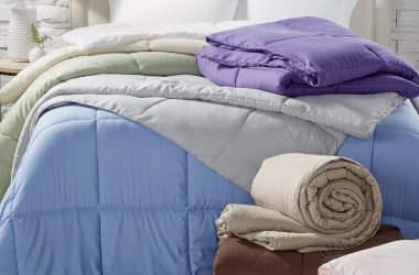 Any Size Down Alternative Reversible Comforters Just $24.99 (Reg. $130)!