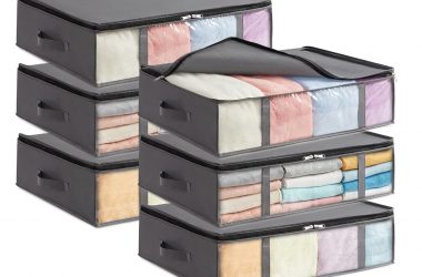 6 Under Bed Storage Containers Just $16.49 (Reg. $33)!