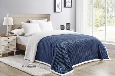 Corduroy Queen And King Sherpa Blankets Only $33.99 (Reg. $100)!